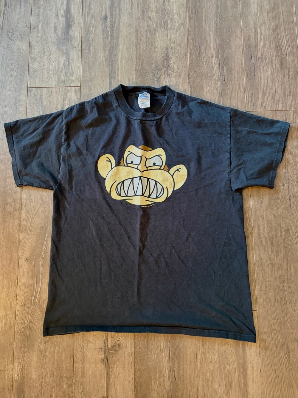 Vintage 2005 Family Guy T Shirt Evil Monkey Size Large Men Cartoon Design Y2K